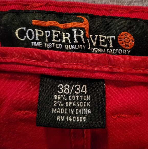 Copper Rivet Men's Jeans - Picture 3 of 5